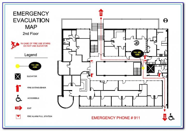 Emergency Evacuation Map Creator Maps Resume Examples 86O7Qx3DBR