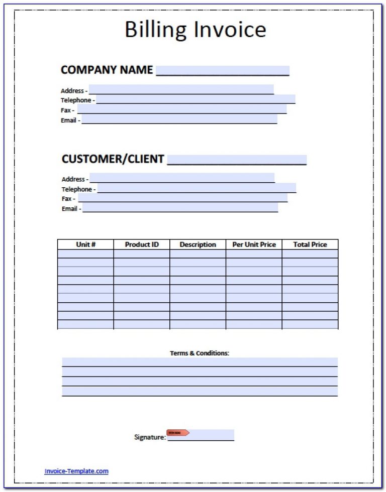 Company Invoice Template Invoice Templat Invoices Free Carbon Carbon ...