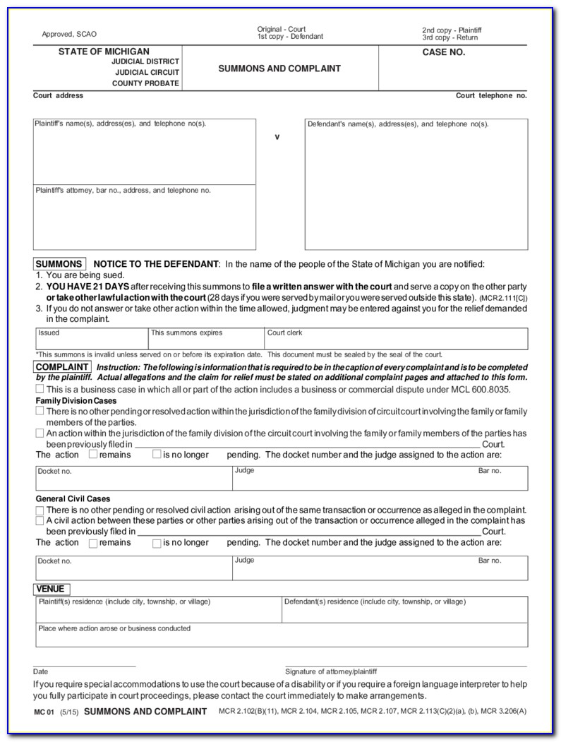 Divorce Forms Michigan Pdf Form : Resume Examples #3nOldqrOa0