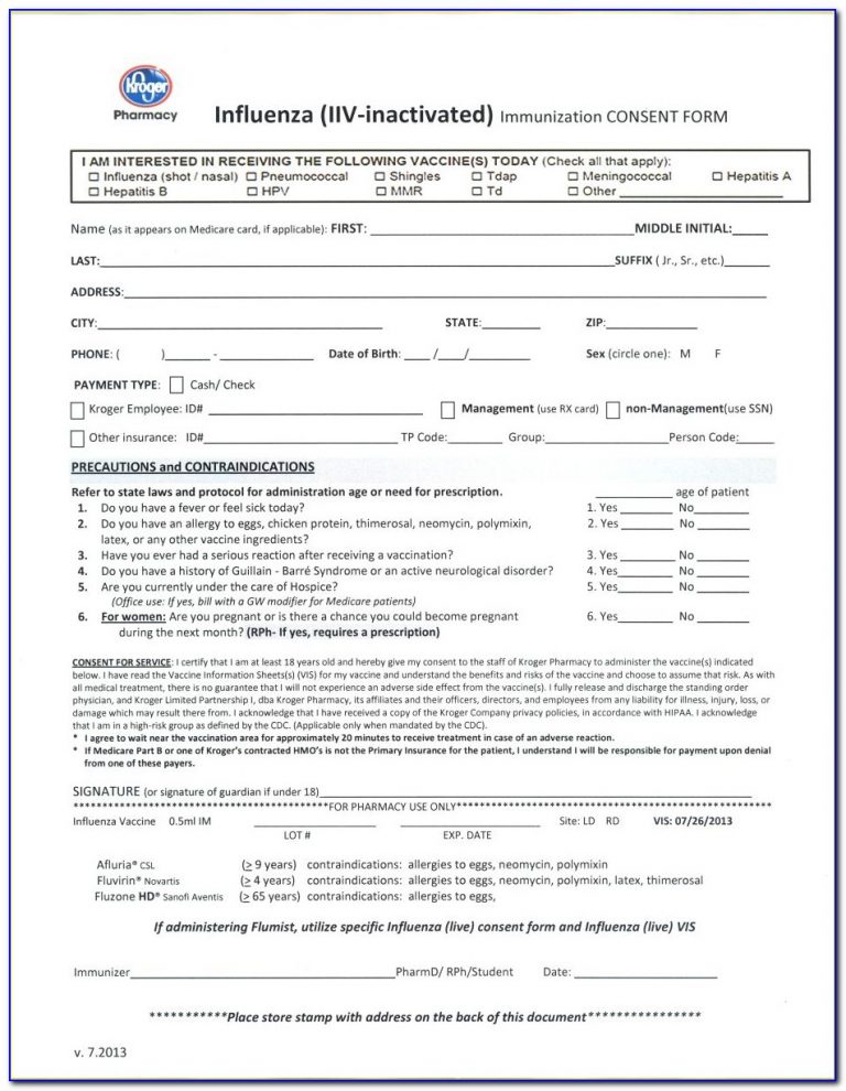 Cvs Flu Shot Verification Form Form Resume Examples GwkQgNp5WV