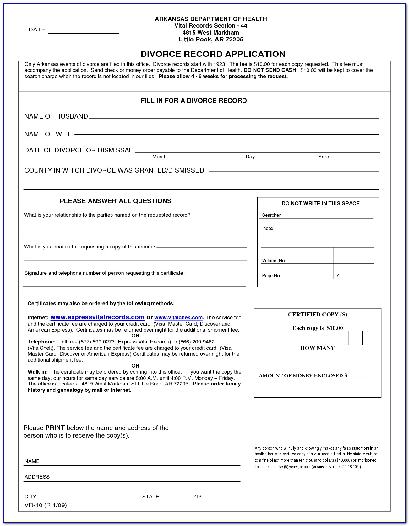 printable online arkansas divorce papers instructions free printable