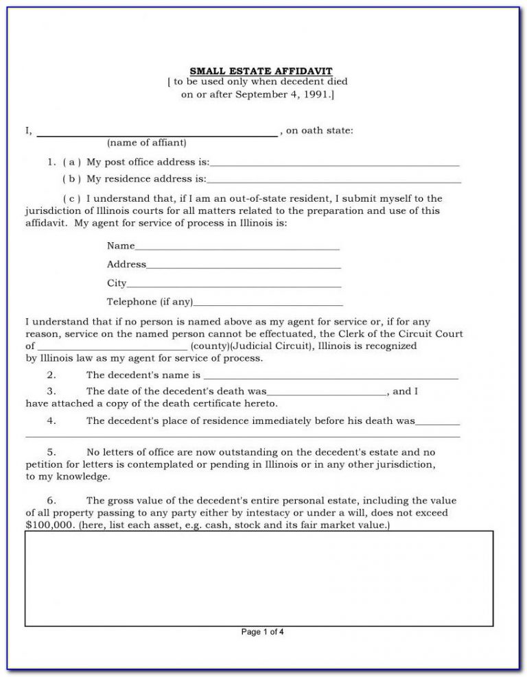 illinois guardianship papers print free