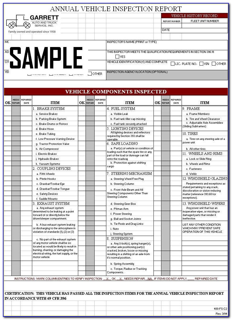 dot-annual-vehicle-inspection-forms-printable