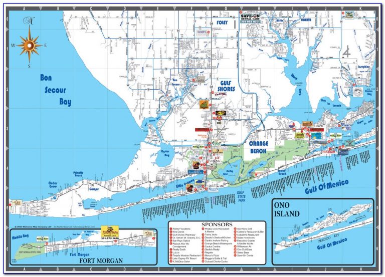 Map Of Gulf Shores Al - Maps : Resume Examples #A4knzqWkjG