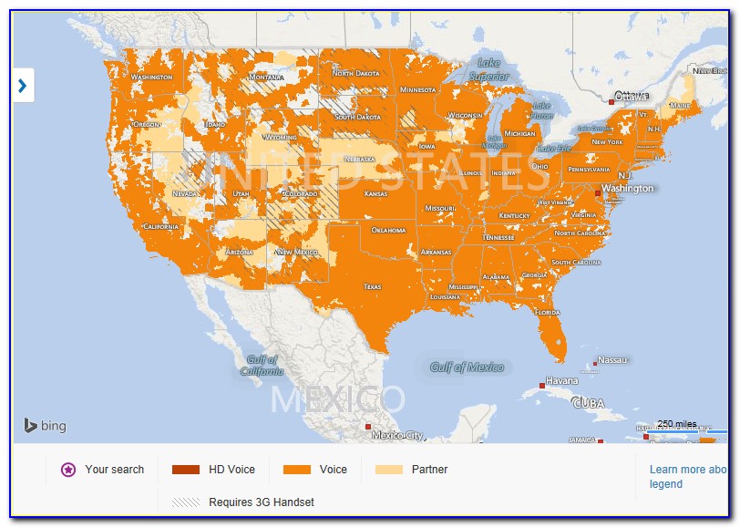 At&t Prepaid Cell Phone Coverage Map