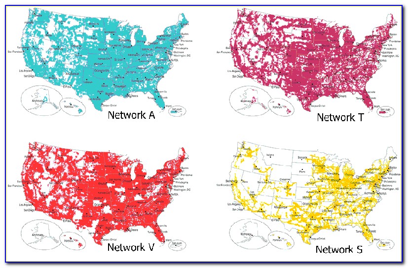 Cell Phone Coverage Maps Compare