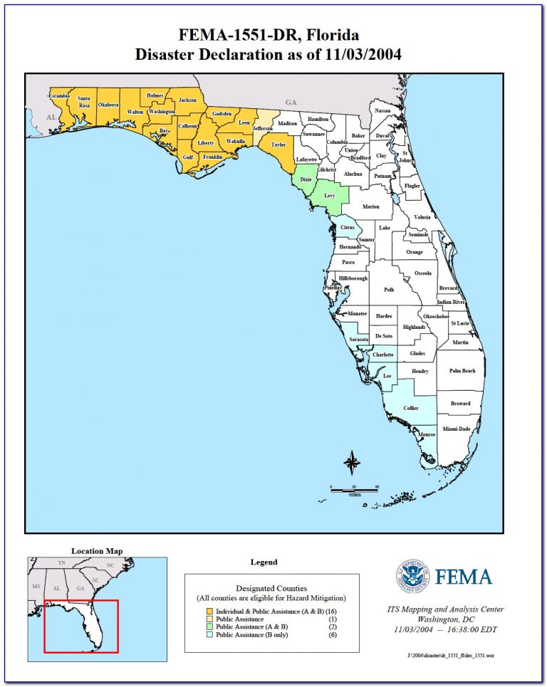 fema flood zone map 2017 florida