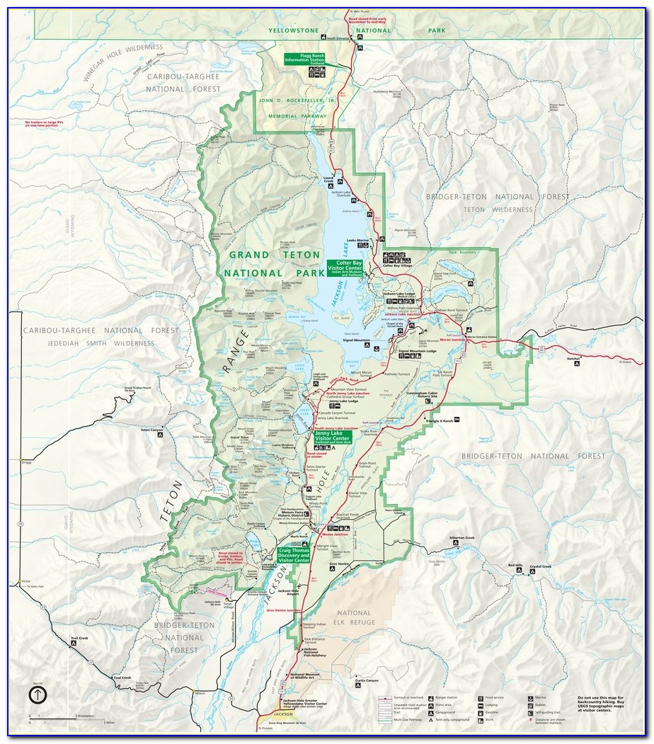 Yellowstone Grand Teton Loop Map - Maps : Resume Examples #YL5z7rZOzV