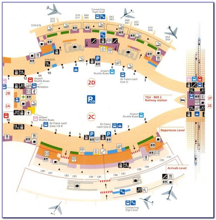 Map Of Cdg Airport Terminal 2 - Maps : Resume Examples #GEOGJwy5Vr