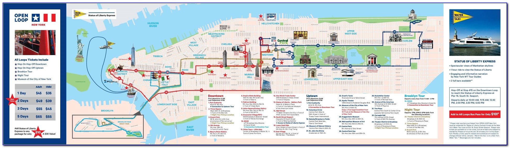 Nyc Hop On Hop Off Bus Route Map Grayline Map Resume