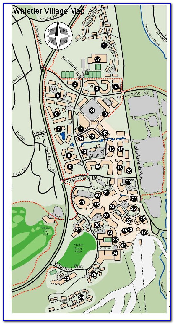 Whistler Upper Village Hotel Map (2) - Maps : Resume Examples #e4k4wrEOqN