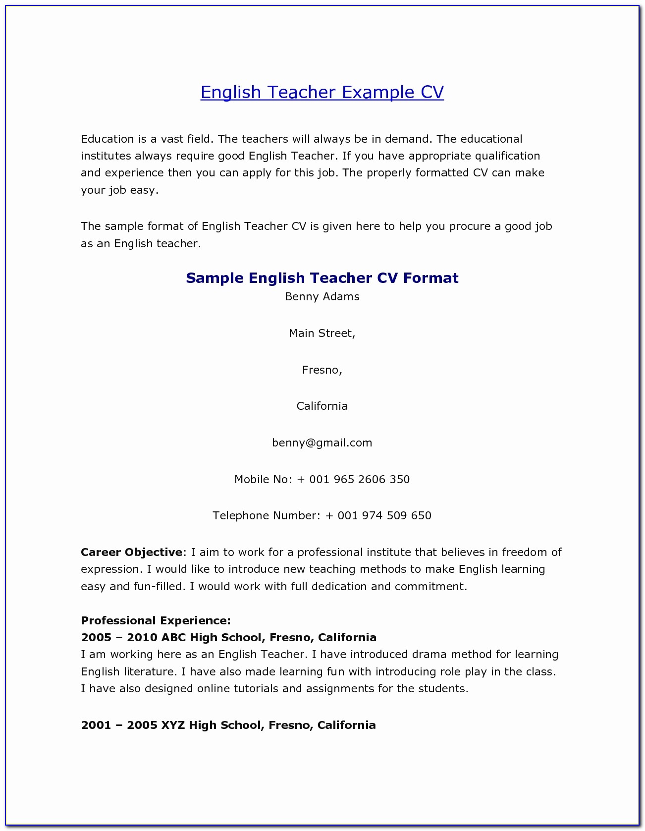 Good Resume Format For Teachers Lovely 45 Elegant S Teacher Resume Template Word Resume Designs