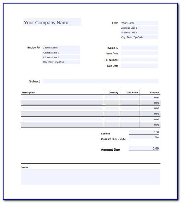 7 Best Images Of Payroll Invoice Template Free Invoice Template Payroll ...