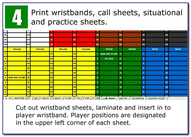 24 posts related to Softball Wristband Template Excel Awesome Fantastic Qua...