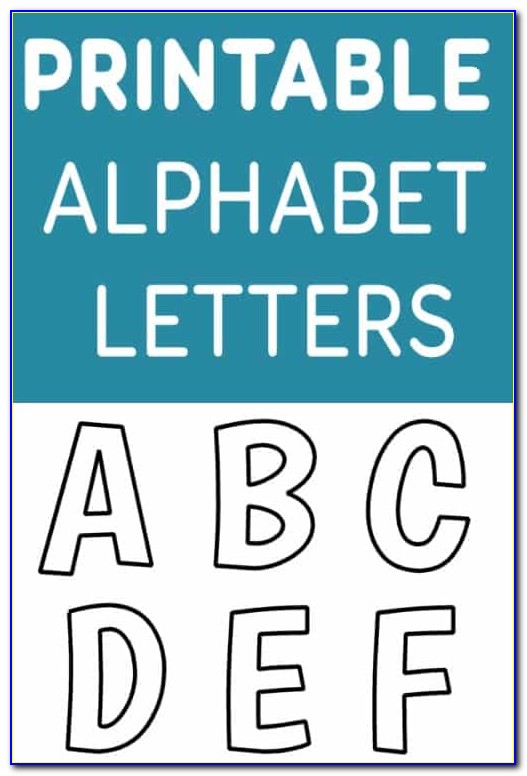 Free Printable Letter Stencils For Bulletin Boards Letter Resume 